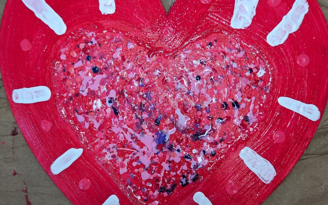 Splatter Paint Heart